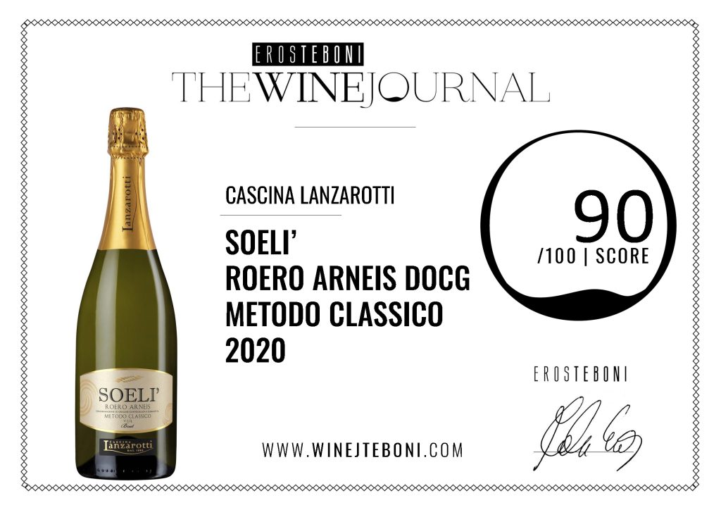 THE WINE JOURNAL ROERO ARNEIS DOCG "Soelì" METODO CLASSICO 2020